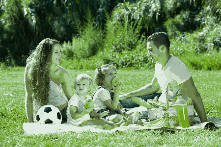 Piknik rodzinny majówka